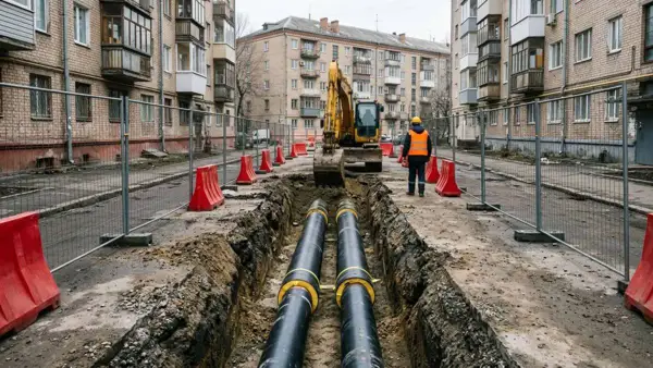 Об’єднання теплових мереж, Ірпінь